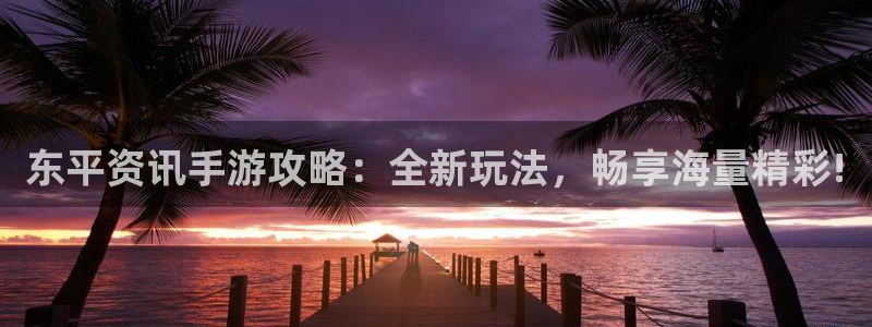 多彩娱乐注册网站：东平资讯手游攻略：全新玩法，畅享海量精彩!